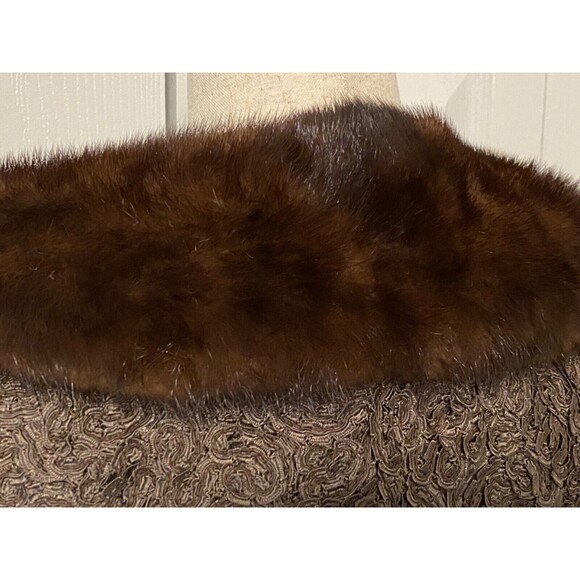 Vtg 50's RIVIERA INTERNATIONAL Genuine Fur Jacket Blazer Skirt Suit Womens Small - Picture 12 of 16